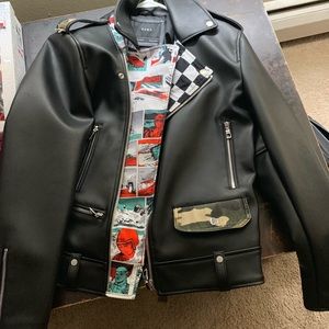 Leather jacket